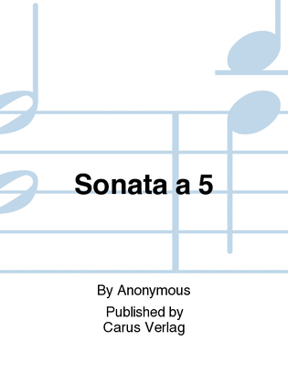 Book cover for Sonata a 5