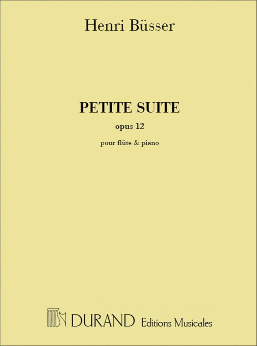 Petite Suite Opus 12