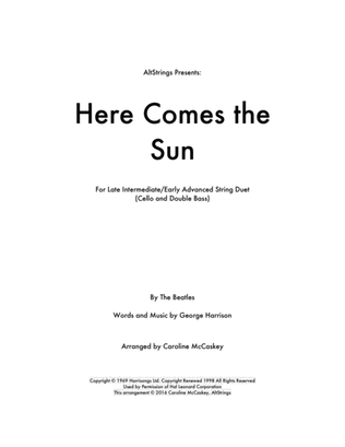 Book cover for Here Comes The Sun