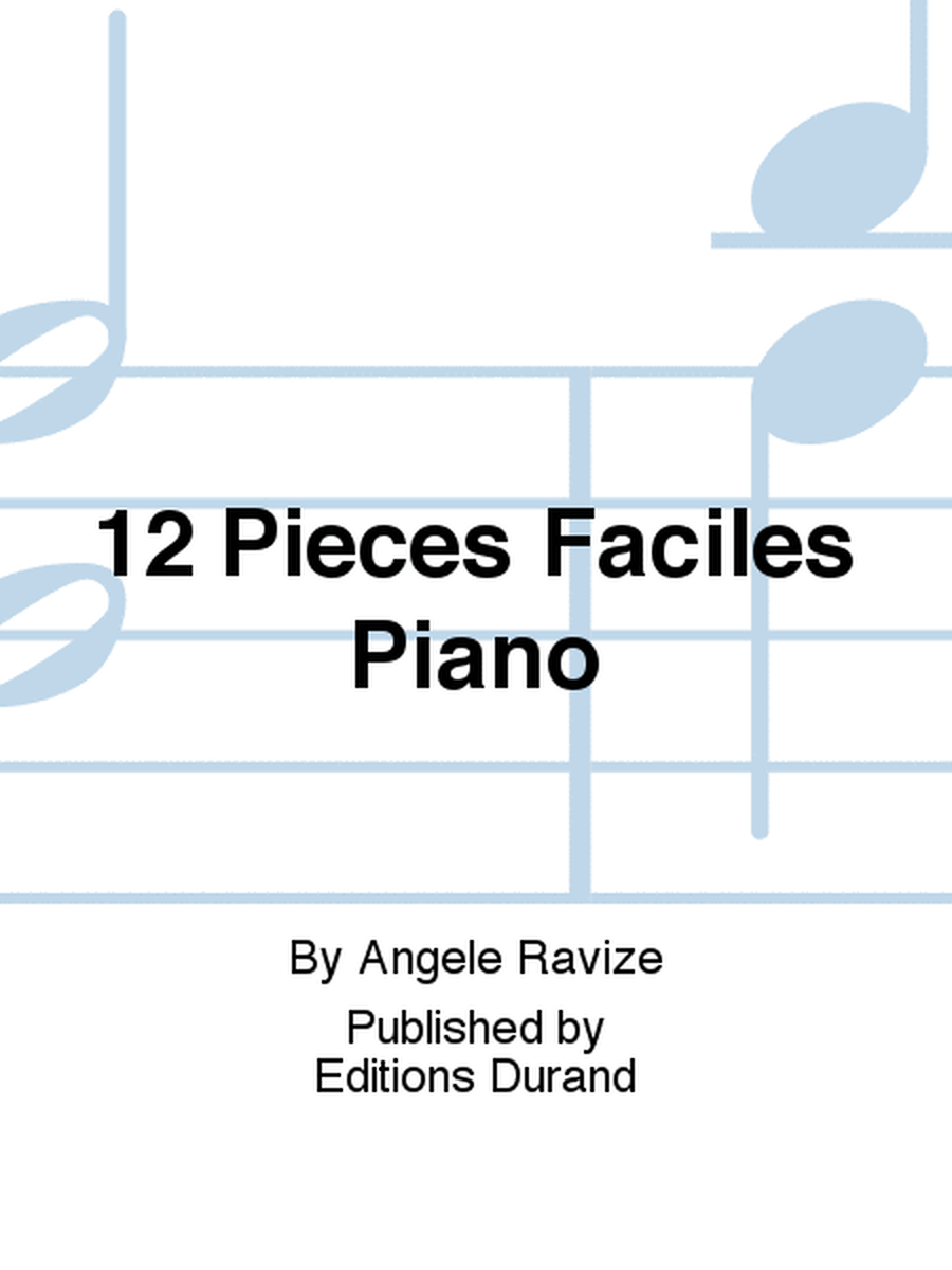 12 Pieces Faciles Piano