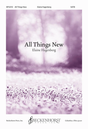 Book cover for All Things New