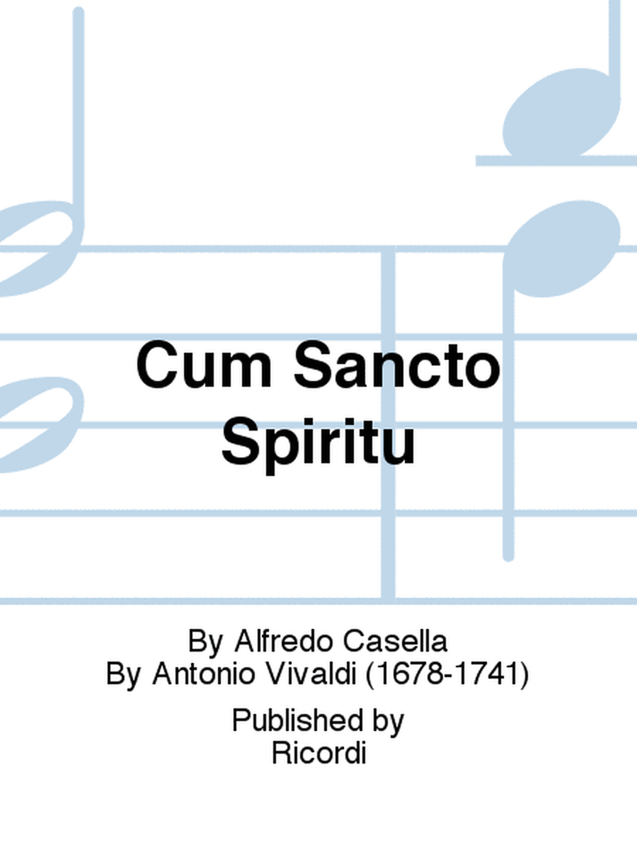 Cum Sancto Spiritu