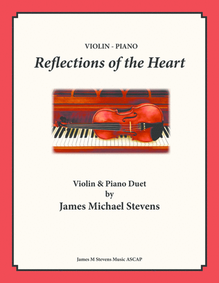 Book cover for Reflections of the Heart - Violin & Piano