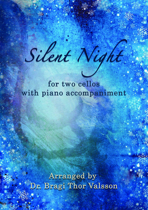 Silent Night - two Cellos with Piano accompaniment