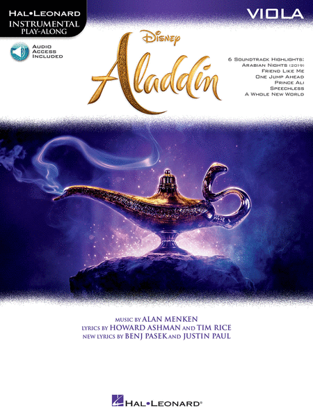 Aladdin (Instrumental Play-Along Series for Viola)