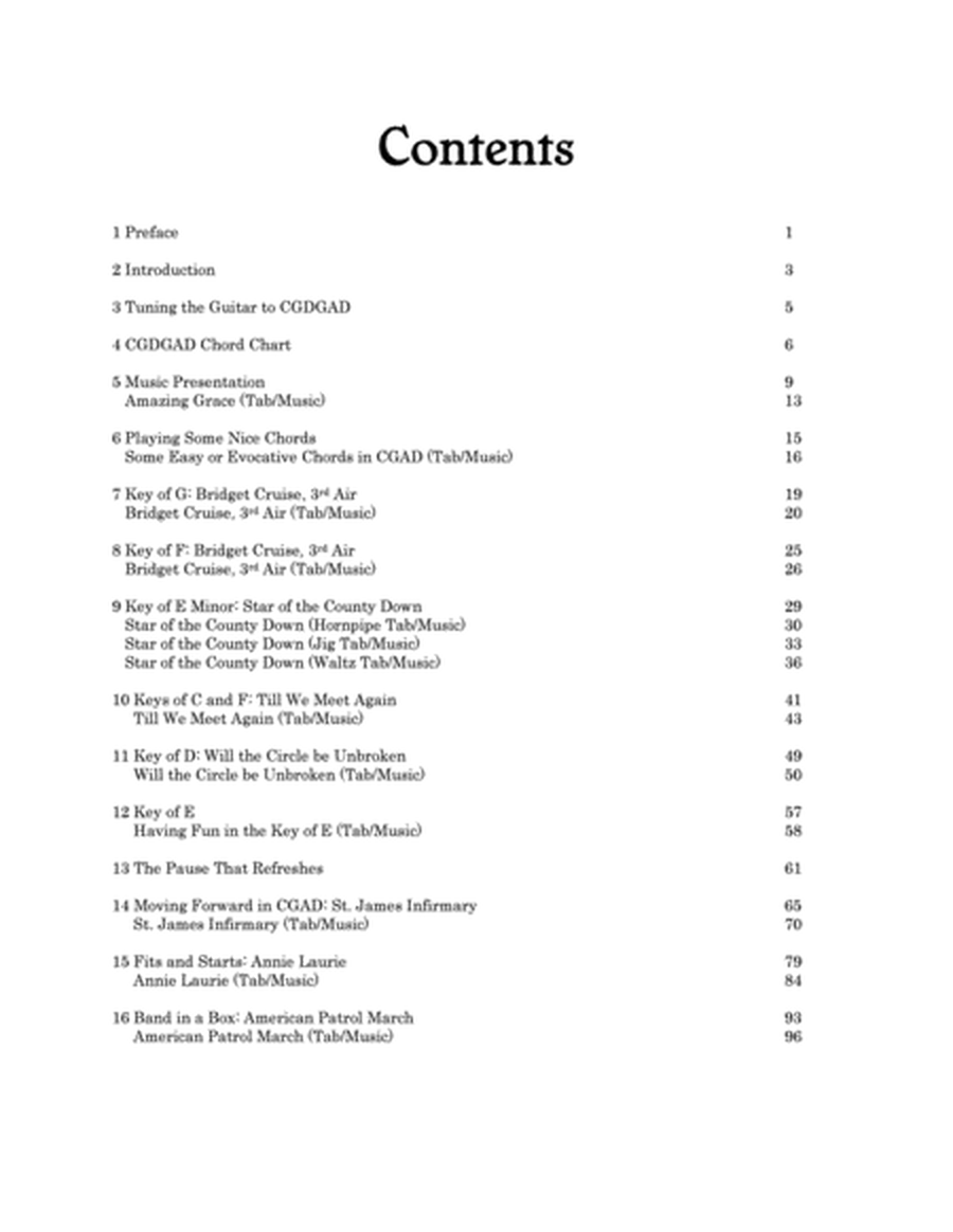 The Glory of CGDGAD Guitar Tuning: From Music to Method (El McMeen and Sandy Shalk, Co-Authors) image number null