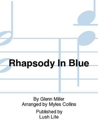 Book cover for Rhapsody In Blue