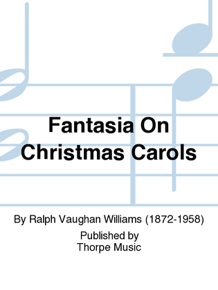 Book cover for Fantasia on Christmas Carols