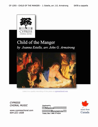 Book cover for Child of the Manger