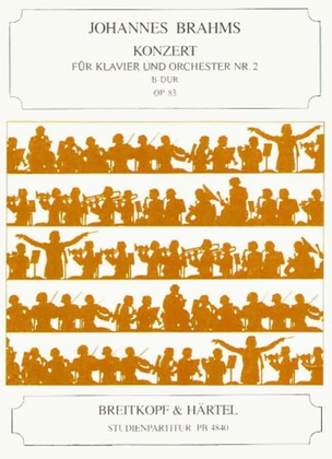 Book cover for Piano Concerto No. 2 in Bb major Op. 83