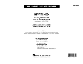 Book cover for Bewitched - Conductor Score (Full Score)