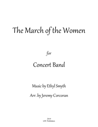 Book cover for The March of the Women for Concert Band