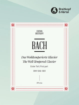 Book cover for The Well-tempered Clavier