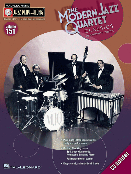Modern Jazz Quartet Classics - Jazz Play-Along Volume 151