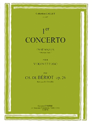 Book cover for Concerto No. 1 en Re maj. Op. 26: solo no. 1