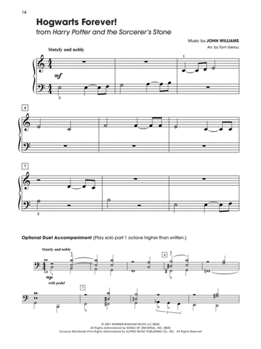 Harry Potter -- Sheet Music from the Complete Film Series