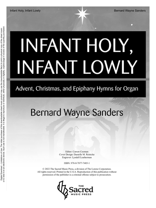 Book cover for Infant Holy, Infant Lowly