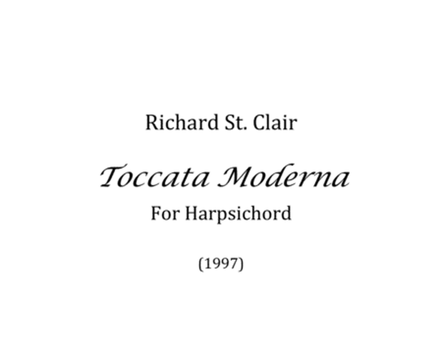 Toccata Moderna for Harpsichord image number null