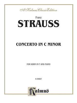 Book cover for Horn Concerto, Opus 8