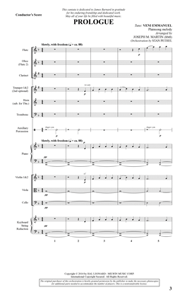 Canticles in Candlelight - Score