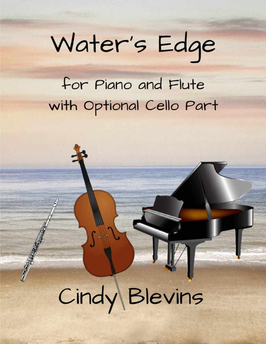 Water's Edge, an original piece for Piano, Flute and Cello image number null