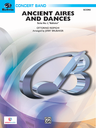Book cover for Ancient Aires and Dances