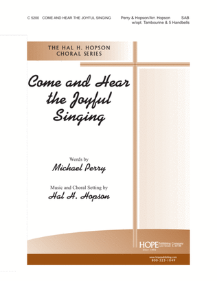 Book cover for Come and Hear the Joyful Singing