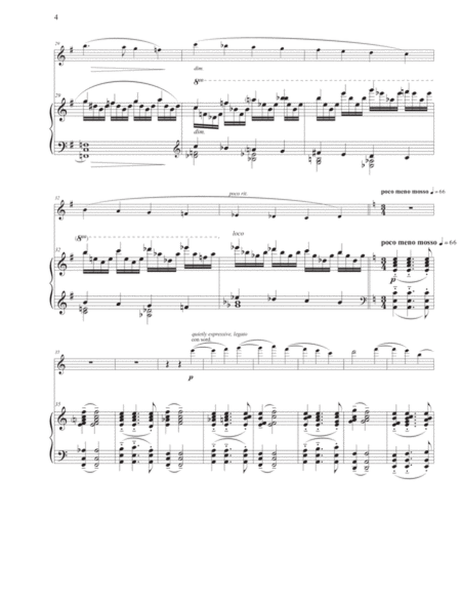 Four Sea Pictures for Violin and Piano image number null