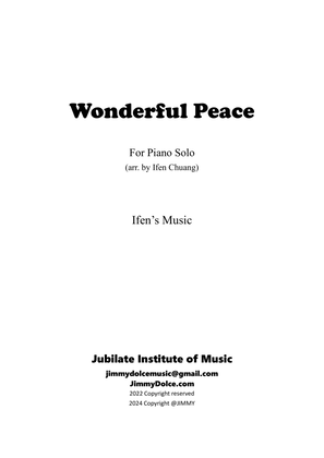 Book cover for Wonderful Peace