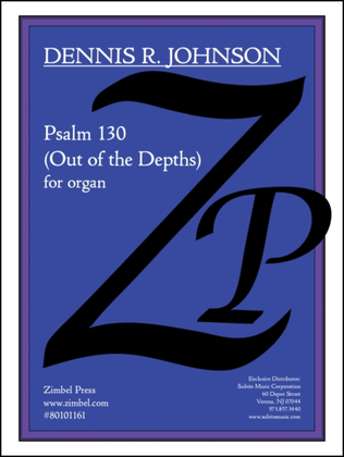 Book cover for Psalm 130 (Out of the Depths)