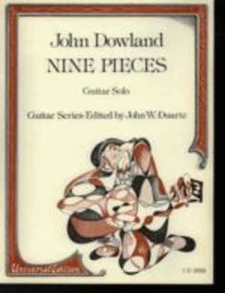 Book cover for Pieces 9 Ed Duarte Guitar