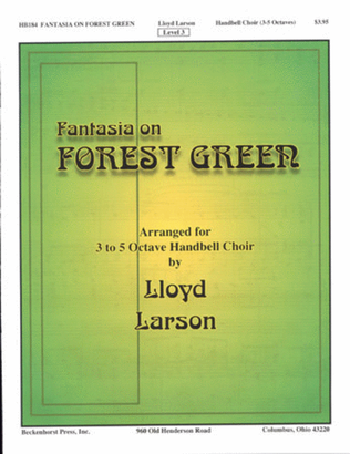 Book cover for Fantasia on Forest Green