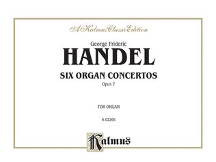 Book cover for Six Organ Concerti, Op. 7