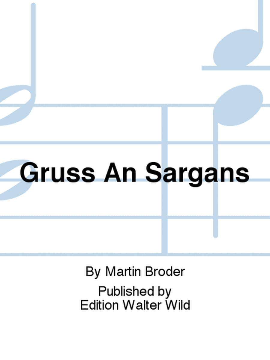 Gruss An Sargans