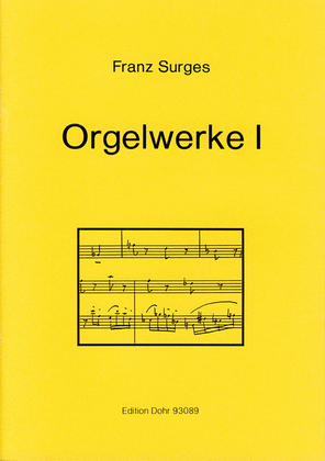 Book cover for Orgelwerke I (1987-1992)