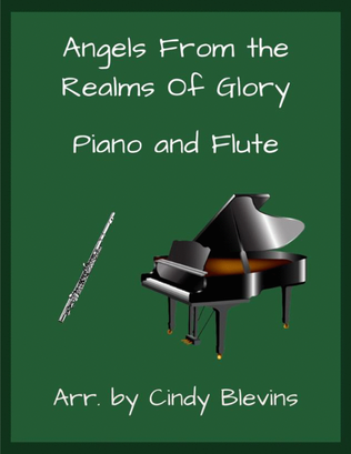 Book cover for Angels From the Realms of Glory, for Piano and Flute