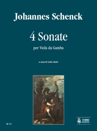 Book cover for 4 Sonatas for Viol