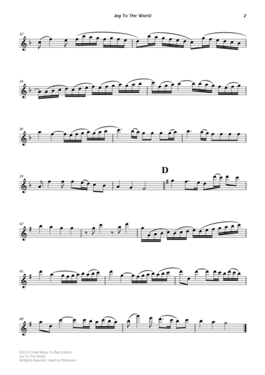 Joy To The World - Woodwind Quartet (Individual Parts) image number null