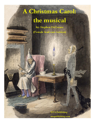 Book cover for A Christmas Carol (the musical) (Female Lead Cast Vocal Score)