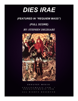 Book cover for Dies Irae (from "Requiem Mass" - Full Score)