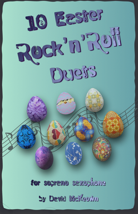 Book cover for 10 Easter Rock'n'Roll Duets for Soprano Saxophone
