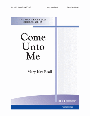 Book cover for Come Unto Me