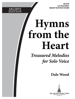 Book cover for Hymns from the Heart - Low Voice