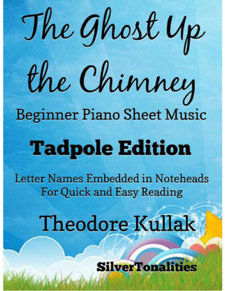 Book cover for The Ghost Up the Chimney Beginner Piano Sheet Music