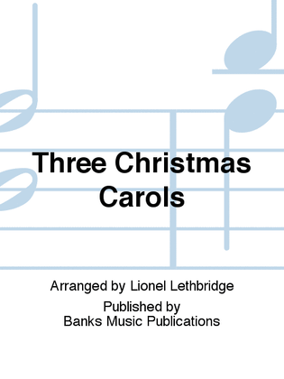 Book cover for Three Christmas Carols