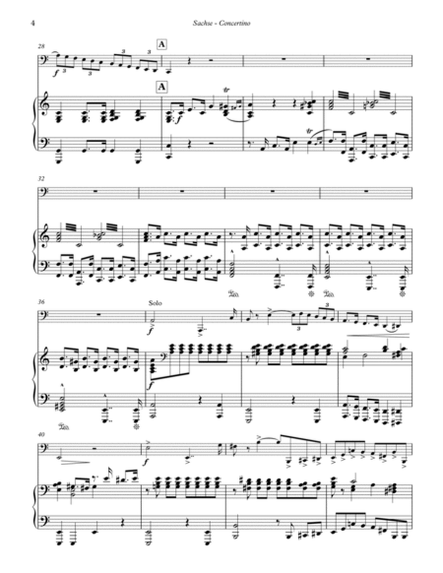 Concertino for Tuba or Piano image number null