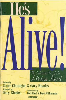 Book cover for He's Alive - Choral Book