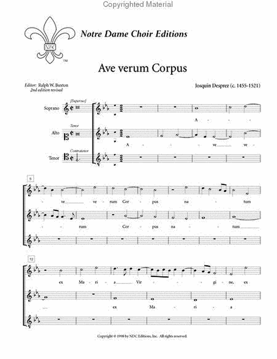 Ave verum corpus