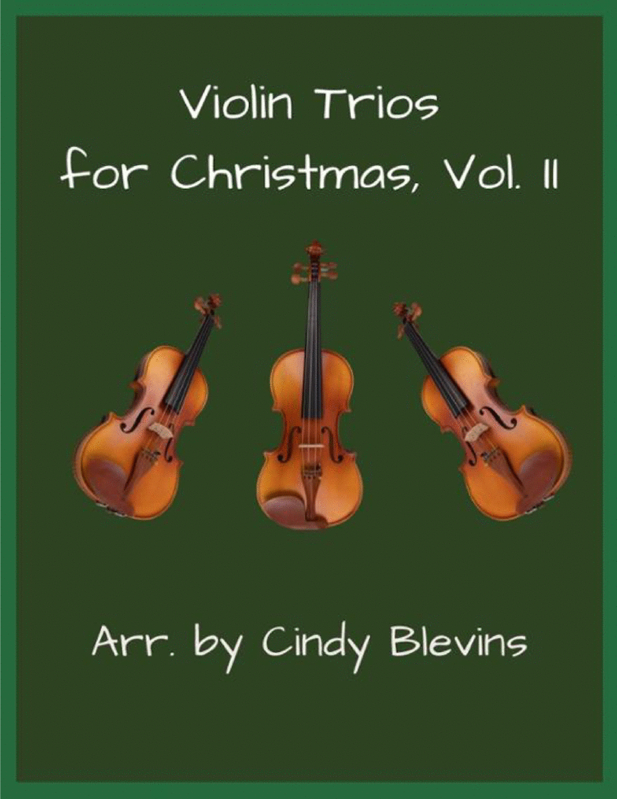 Violin Trios for Christmas, Vol. II image number null