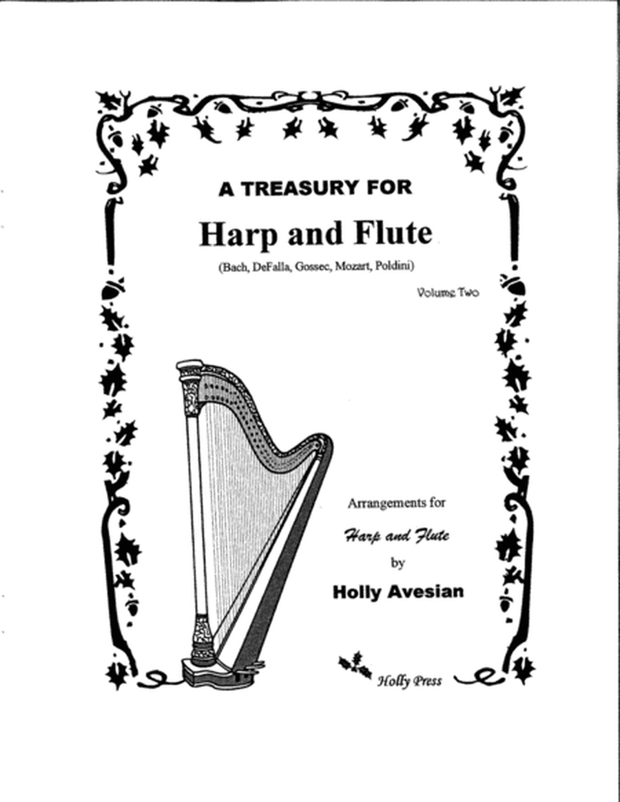 A Treasury for Harp and Flute Volume 2